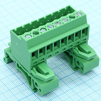 2EDG-UDB-5.08-08P-14-00A(H) - Клеммная колодка на кабель шаг 5.08 ( на DIN рейку)