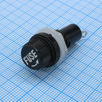 L-KLS5-254 - Держатель предохранителя 5,2х20 мм.(К-221) на панель