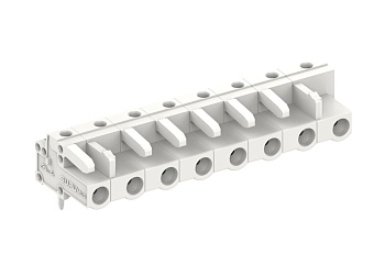 Розеточный разъем на плату 475871 - Розеточный разъем, горизонтальный, на плату, шаг: 7.5 мм, 21 полюс, фиксация на плате пайкой, исполнение: стандартное, 500V, 16A, цвет: серый Розеточный разъем на плату 475871 - Розеточный разъем, горизонтальный, на плату, шаг: 7.5 мм, 21 полюс, фиксация на плате пайкой, исполнение: стандартное, 500V, 16A, цвет: серый