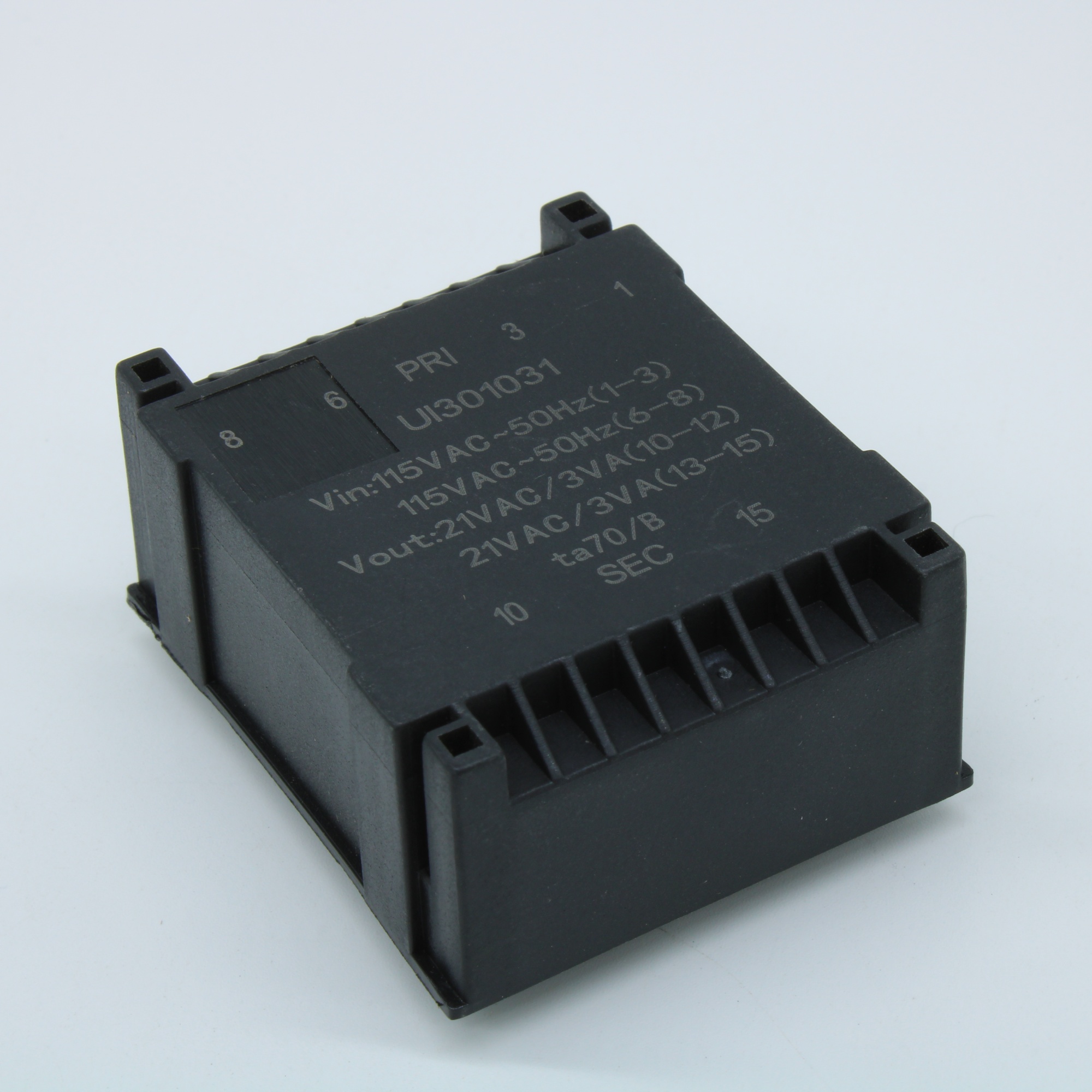 UI301031 - Трансформатор питания 6ВА  2*115В, 2x21В , 2x143мА 70/B