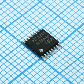 ADS1246IPWR - 24-х разрядный АЦП шина SPI 2KSPS 16TSSOP