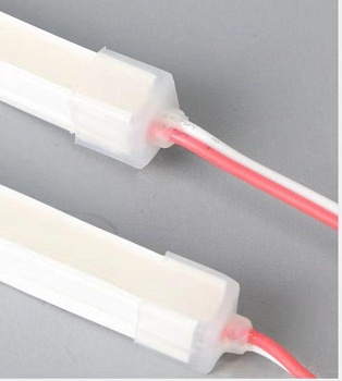 Комплект торцевых заглушек с проводом для ленты NEON 8,5x10 SIDE/TOP 5 шт V4-NS-00.0052.STR-0001