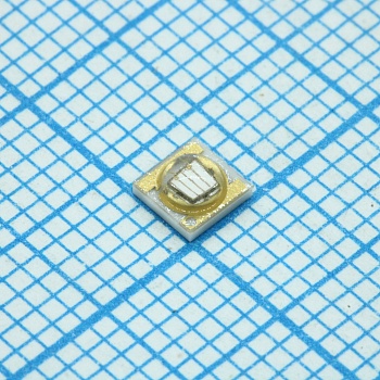 HL-C3535F9V395-D1-LVR9(Au120) - Ультрафиолетовый светодиод smd 3,5х3,5мм/390-400нм/700-800mW /3-4v/120°