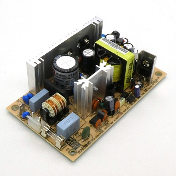 PT-65B - AC-DC, 65Вт, выход1: +5В/0.4…5,5A, выход2: +12В/0.2…2,5A, выход3: -12В/0…0.5A, вход 90…264V AC, 47…440Гц /120…370В DC, изоляция 3000В AC, открытая плата 127х76х40мм, -10…+60°С