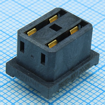 782121001 - Соединитель RCP 6 контактов шаг 5.2мм зажим монтаж в отверстие лоток