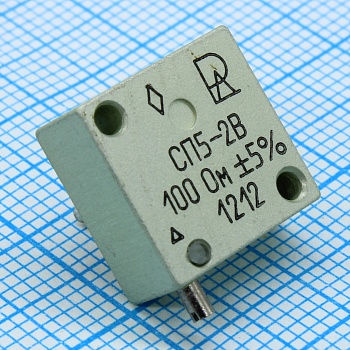 СП5-2В 1     100 ±5% - Резистор переменный подстроечный проволочный