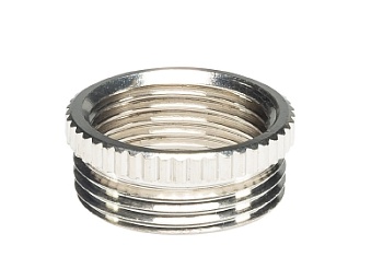 Переходник 05.507.7621.0 - Резьбовой переходник, наружная резьба PG13,5, внутренняя резьба M20x1,5, латунь, тип покрытия: никель