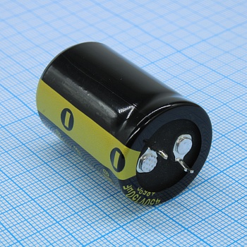 TS13DQ2W151MSB0D0R - Конденсатор алюминиевый электролитический 150мкФ 450В ±20% (25 X 35мм) защелкиваемые выводы 10мм 0.88Ом 1100мА 10000час 85°С россыпь