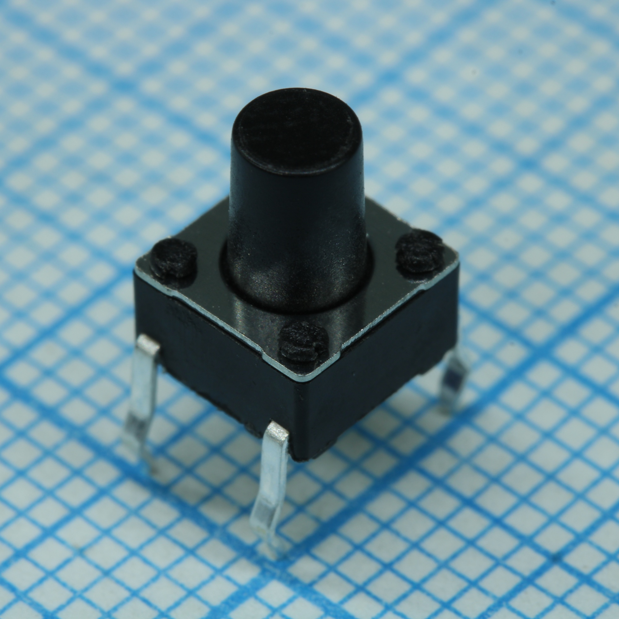 L-KLS7-TS6601-8.0-180 - Кнопка тактильная 6Х6мм, h=8мм нажатие 180гр