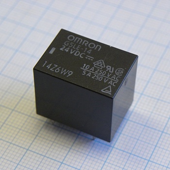 G5LE-14-24DC - Реле общего назначения Power PCB Relay SPDT Sealed 24VDC