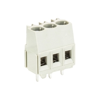 Клемма Wiecon 8291 / 3 ZN OB - Клемма на печатную плату, подвод кабеля сбоку, 3 полюса, шаг: 5,08 мм, винтовая фиксация провода, без маркировки, с изоляционной пластиной, 300V, 16А, цвет: серый, серия 8191 Клемма Wiecon 8291 / 3 ZN OB - Клемма на печатную плату, подвод кабеля сбоку, 3 полюса, шаг: 5,08 мм, винтовая фиксация провода, без маркировки, с изоляционной пластиной, 300V, 16А, цвет: серый, серия 8191