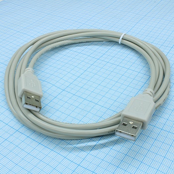 USB-A M USB-A M 1.8M (SZC) - Кабель USB AM - USB AM, 1.8 м