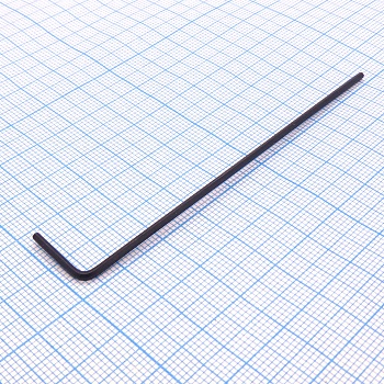 Шестигранник 352B  1,5 х 91 -  шестигранник, форма С 6.3, выполнен из высококачественной хромованадиевой стали, полная закалка.