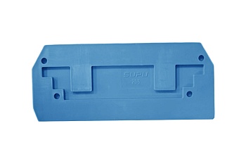 Торцевая крышка 206124 - Торцевая крышка для клемм TA4, цвет: синий
