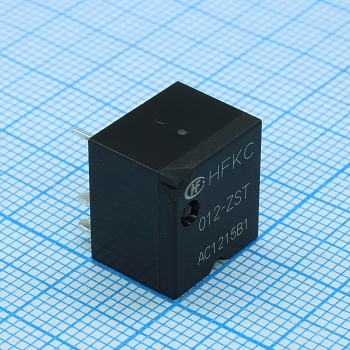 HFKC/012-ZST - Автомобильное реле, SPDT, 12 В DC, 30 А, Micro серия K, Сквозное Отверстие, Пайка