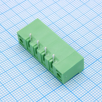 2EGTRM-5.08-04P-14-100 - Разъемный клеммный блок на плату, 4 контакта. Серия 2EGTRM-5.08