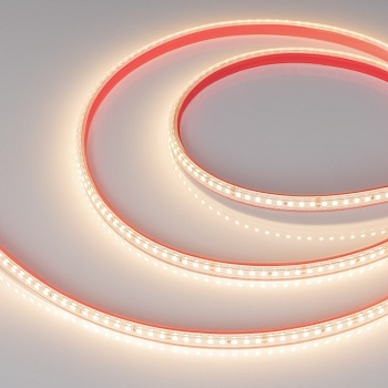 Лента герметичная RTW-PS-A160-10mm 24V Warm3000 (12 W/m, IP67, 2835, 50m) 024559(2) - Светодиодная лента (монтажная бобина 50м) RTW-PS-A160, герметичная (PS-силиконовая экструзия). Светодиоды 2835, 160 шт/м (8000 шт на 50 м), белая плата, ширина 10 мм, кр