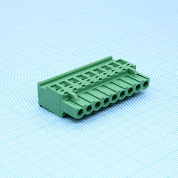 2EDGKA-5.0-09P-14-00A(H) - Разъемный клеммный блок 9 контактов шаг 5.0мм