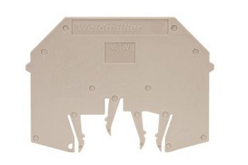Пластина разд. TW 6 TK - Разделительная пластина, для клемм WKN 6 TK..., цвет: серый