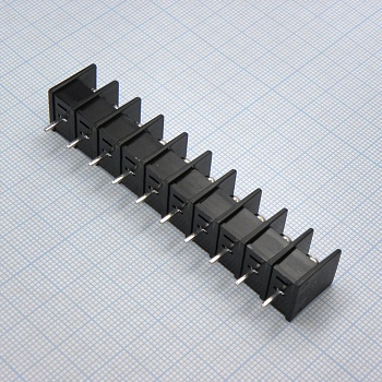 DG25C-B-10P-13-00A(H) - Барьерный клеммный блок 10 контактов. Серия DG25C-B