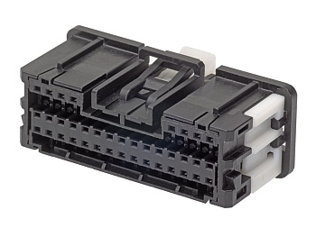 349590385 - Разъем трехрядный (розетка) угловой на кабель