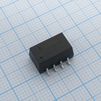 AM1L-0505DH30-NZ - DC/DC, 1Вт, вход 4.5…5.5В, выход ±5В/±0.1А, изоляция 3000В DC, КПД 72%,  для поверхностного монтажа, 15.24x11.2x6.5мм, -40…85°C, пластик