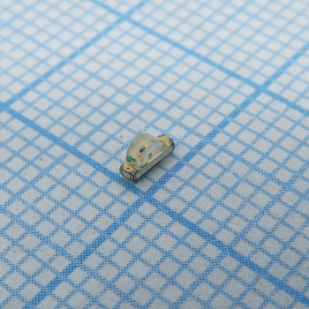 KPA-3210CGCK - Светодиод smd 3,2х1мм/зеленый/570нм/18-60мкд/прозрачный/120°/угловой