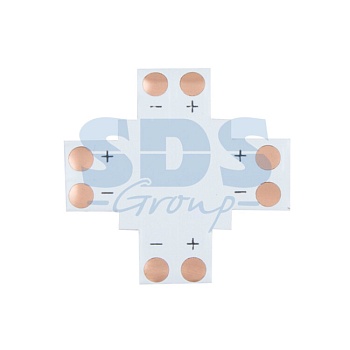 Плата соединительная (X) для одноцветных светодиодных лент шириной 8 мм 144-127
