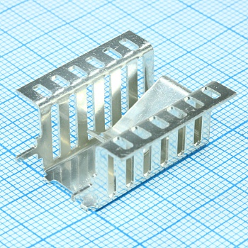 FK268MI220V - Радиатор пассивный для корпуса TO-220 вертикальный медный