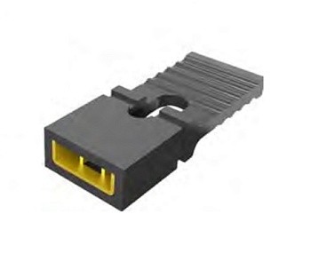 DS1027-2LUN - ДЖАМПЕР (перемычка), удлиненный, синий, длина 13.5мм