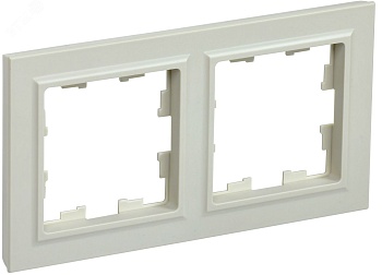 Рамка 2-м BRITE РУ-2-БрКр беж. BR-M22-K10