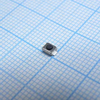 B3U1000P - Кнопка тактильная 3.2х2.5х1.2мм вертикальная, тип контактов SPST-NO, SMD монтаж