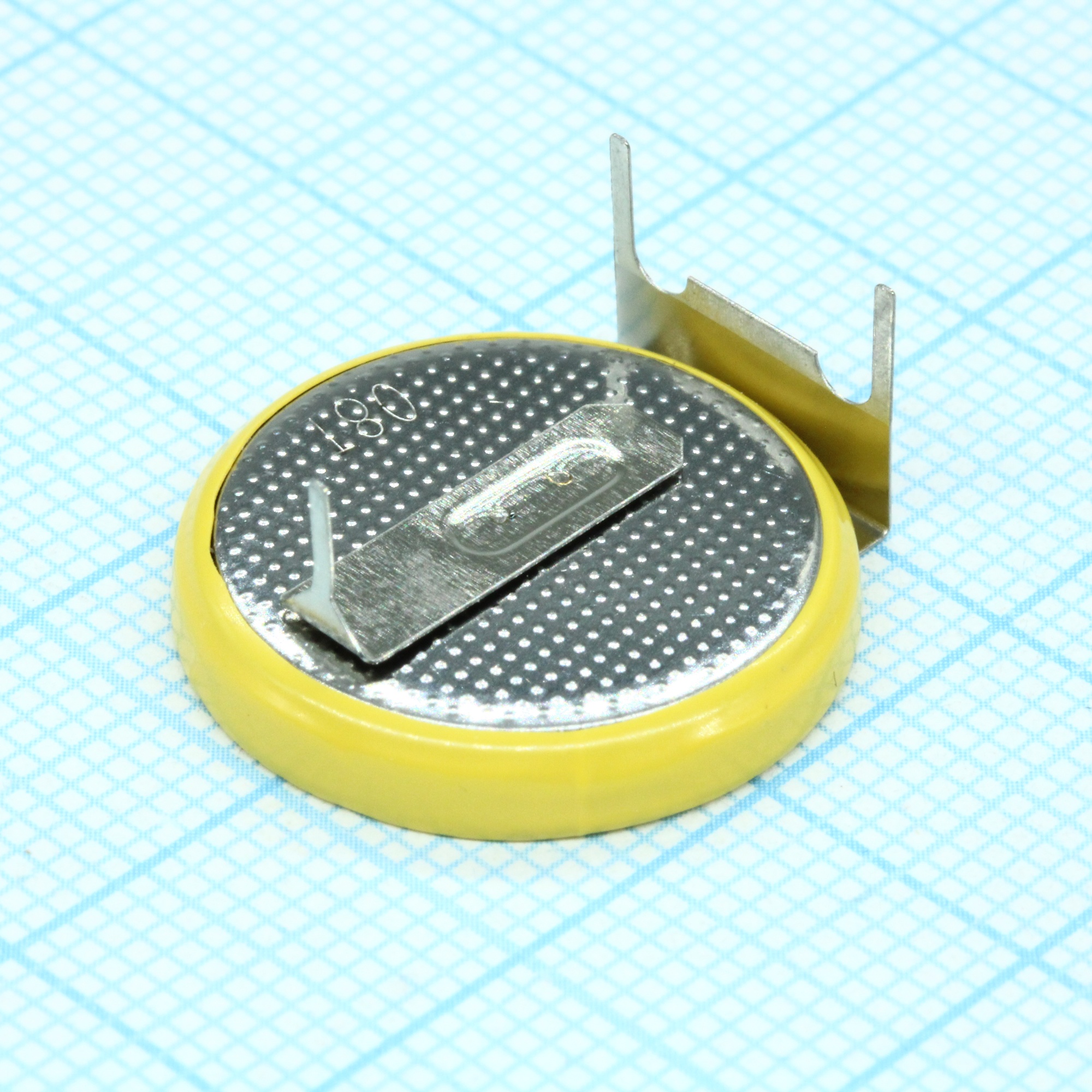 CR2032T-VAY3-17.8 - Li, MnO2 батарея типоразмера R20, 3В, 0.22Ач, приваренные выводы, -40...85 °C