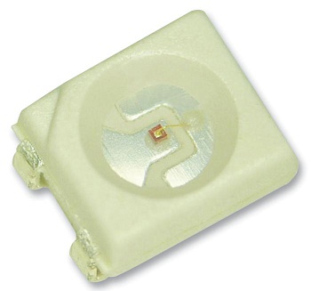 KA-3528SECKT - Светодиод smd 3,5х2,8мм/оранжевый/605нм/200-350мкд/прозрачный/120°