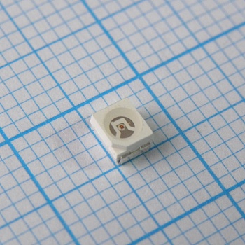 FYLS-3528UYC - Светодиод smd 3,5х2,8мм/желтый/590нм/600мкд/прозрачный/120°