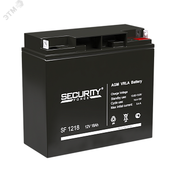 Аккумулятор SF 12В 18Ач 4614030010012