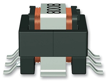 B82801B0803A020 - Датчик тока 1:100 1000VAC 0.0008Ohm Prim. DCR 5.5Ohm Sec. DCR 2000uH Prim. 20000mA Prim. 6Te