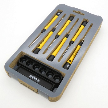 Набор отверток 277PK601 PicoFinish ESD - Набор отверток(6штук) рукоятки с крутящимся колпачком и зоной быстрого кручения. TORX ESD