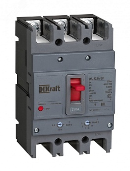 Выключатель автоматический 3п 250А 35кА ВА-333А 28123DEK