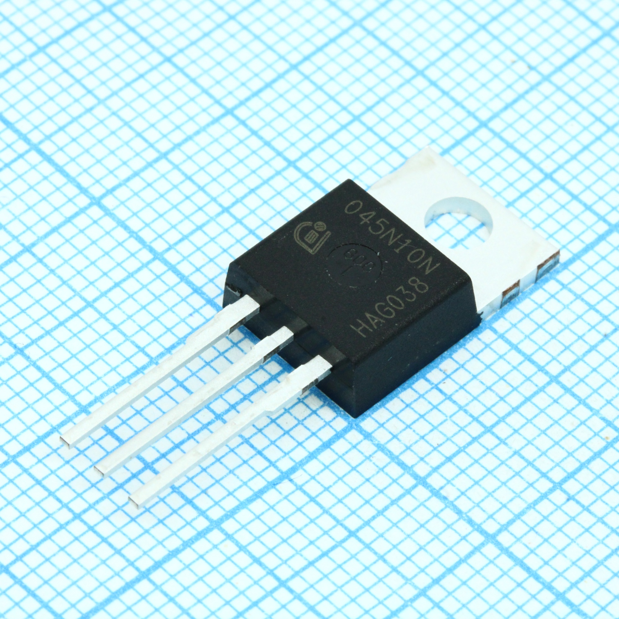 IPP045N10N3GXKSA1 - Транзистор полевой MOSFET N-канальный 100В 100A