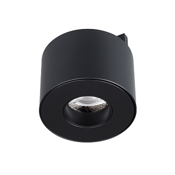 Светильник MAG-MICROCOSM-POINT-R60-5W Day4000 (BK, 36 deg, 24V) 043257 - Светильник для магнитных треков MAG-MICROCOSM шириной 11 мм. Мощность 5 Вт, св. поток 285 лм, 57 лм/Вт, дневной 4000 K, CRI>90, угол 36°, напряжение питания 24 В. Черный фигурный кор