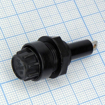 ДВП4-2 (5*20) - Держатель предохранителя 5*20, закрытого типа, монтаж на панель