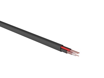 Кабель КВК-П-2 +2x0,75 мм (Cu/CCA) (96) черный, 200 м, 01-4109