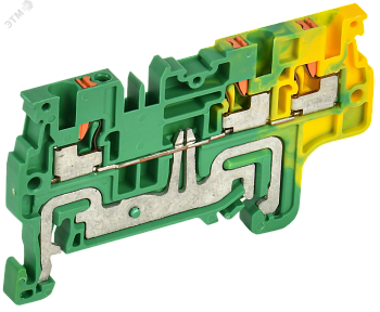 Колодка клеммная CP-MC-PEN земля 3 вывода 1,5мм2 YCT22-03-3-K52-001