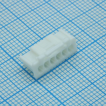 5023510600 - Корпус разъема провод-плата 6 контактов шаг 2 мм