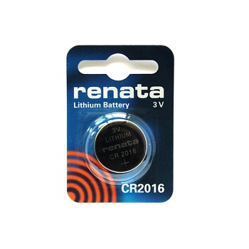 CR2016   Renata - Элемент питания литиевый,3В