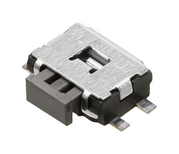 EVQPUL02K - Кнопка тактильная на замыкание прямоугольный колпачок  0.05A 12В 1.6Н для поверхностного монтажа лента на катушке