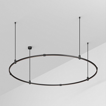 Трек ART-APRIORI-ROUND-ROD-400-R1500 (BK) (Arlight, IP20 Металл, 3 года) 048498
