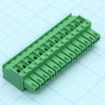 15EDGKA-3.5-13P-14-100A(H) - Разъемный клеммный блок. Серия 15EDGKА-3.5, 13 контактов