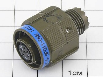 Розетка СНЦ144К-6/9РО11-DWК "5"